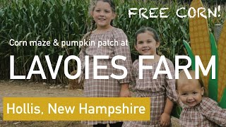 Fall Road Trip Part 2: Corn maze and apple picking in New Hampshire!