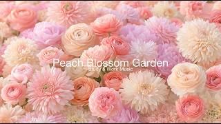 Peach Blossom Garden 🌸🍑✨ Soft Waltz Piano & Cello | Healing BGM for Studying, Working & Relaxing screenshot 1