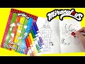 Miraculous Ladybug Kwamis Vacation and Back to School Coloring Book