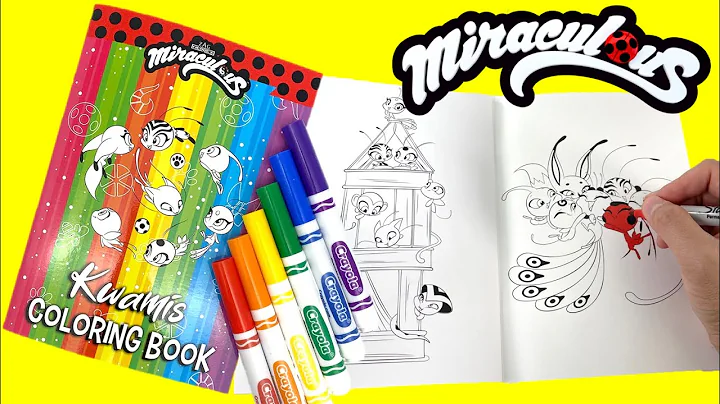 Miraculous Ladybug Kwamis Vacation and Back to School Coloring Book - DayDayNews