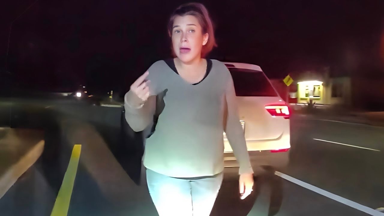 She Reversed Into Traffic Then Kicked A Cop