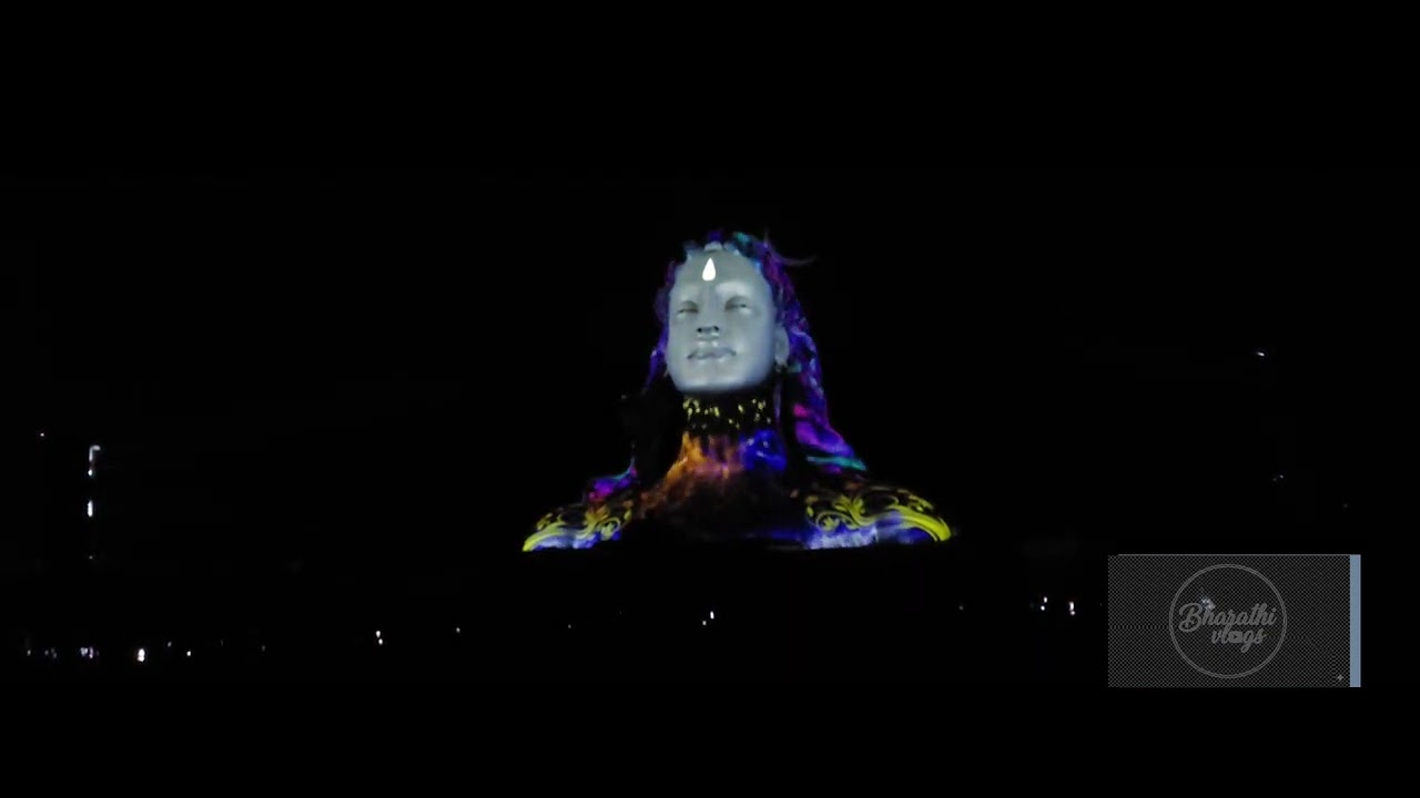 Adiyogi Divya Darshanam Full Laser Show | Isha Yoga Center | Full HD  Video