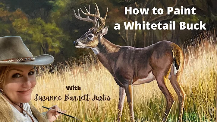 How to Paint a Whitetail Buck  in Oil Paints with ...