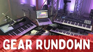 Keys Gear Run Down || Arturia Keylab 88 || Korg Kronos || Roland Fantom || Mainstage || Ableton