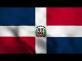علم جمهورية الدومينيكان عاصمتها سانتو دومينجو Flag Of Dominican Republic Capital Is Santo Domingo 