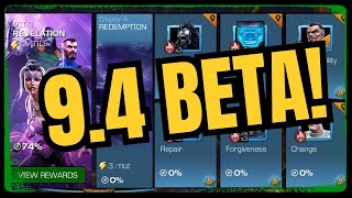 Let's Take A Look At 9.4 Beta! Marvel Contest Of Champions!