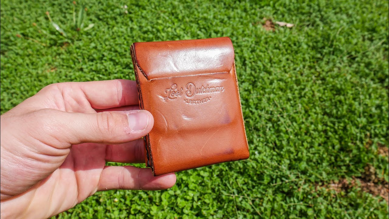 The Cash Finn Wallet by Lost Dutchman Leather Review! YouTube