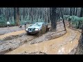 Holden Rodeo bogged in mud Toolangi | Not Much Help Track | Off-Road