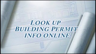 Look Up Building Permit Info Online