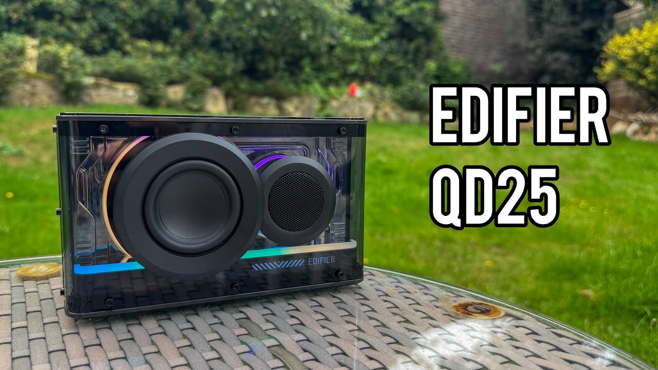 Edifier QD25 - Not a Powerhouse, But a Joy to Use - YouTube