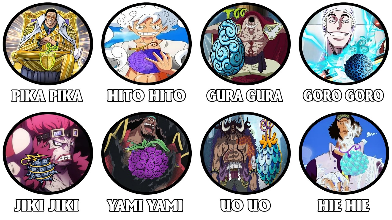 Tất Cả 100 Trái Ác Quỷ Trong One Piece Giải Thích Trong 36 Phút