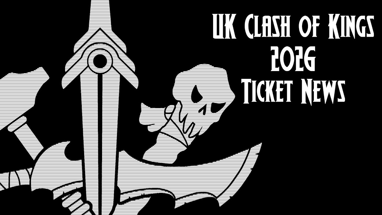 Новости о билетах на фестиваль Clash of Kings 2026 в Великобритании!