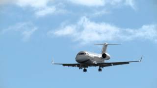 Canadair CL-600 Challenger [N300TK] on final for RWY 31R at KMDW Chicago [09.22.2012]