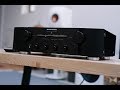 Интегральный усилитель Marantz PM8006 - распаковка и включение