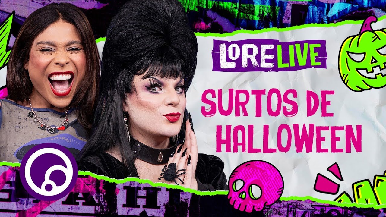 LORELIVE AO VIVO: DOCES OU TRAVESSURAS? HALLOWEEN COM @Blogueirinha | DiaTV