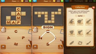 Word Cookies Cross (by BitMango) - free offline words puzzle game for Android and iOS - gameplay. screenshot 2