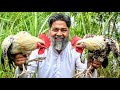 Briyani Recipe | Desi Murgh Dum Biryani | Rooster Briyani Recipe | Rooster Crowing | Mubarak Ali