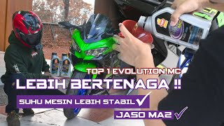 Download lagu MANJAIN SI NINJA, GANTI OLI PAKAI TOP 1 EVOLUTION MC !!