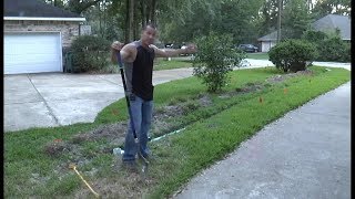 Easy DIY Sub Surface Lawn Drain Part 2