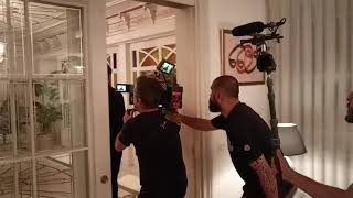 Kızılcık Şerbeti Kamera Arkası Resimi