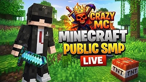 🔴 LIVE Minecraft Public SMP | Java + Bedrock | Free To Join 😱#live #smp #minecraft