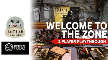 S.T.A.L.K.E.R. Board Game | Gameplay | Gamefound Preview