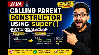 271. Calling the parent class constructor using super in Java (Selenium Java 2026)