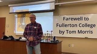 Farewell to Fullerton College