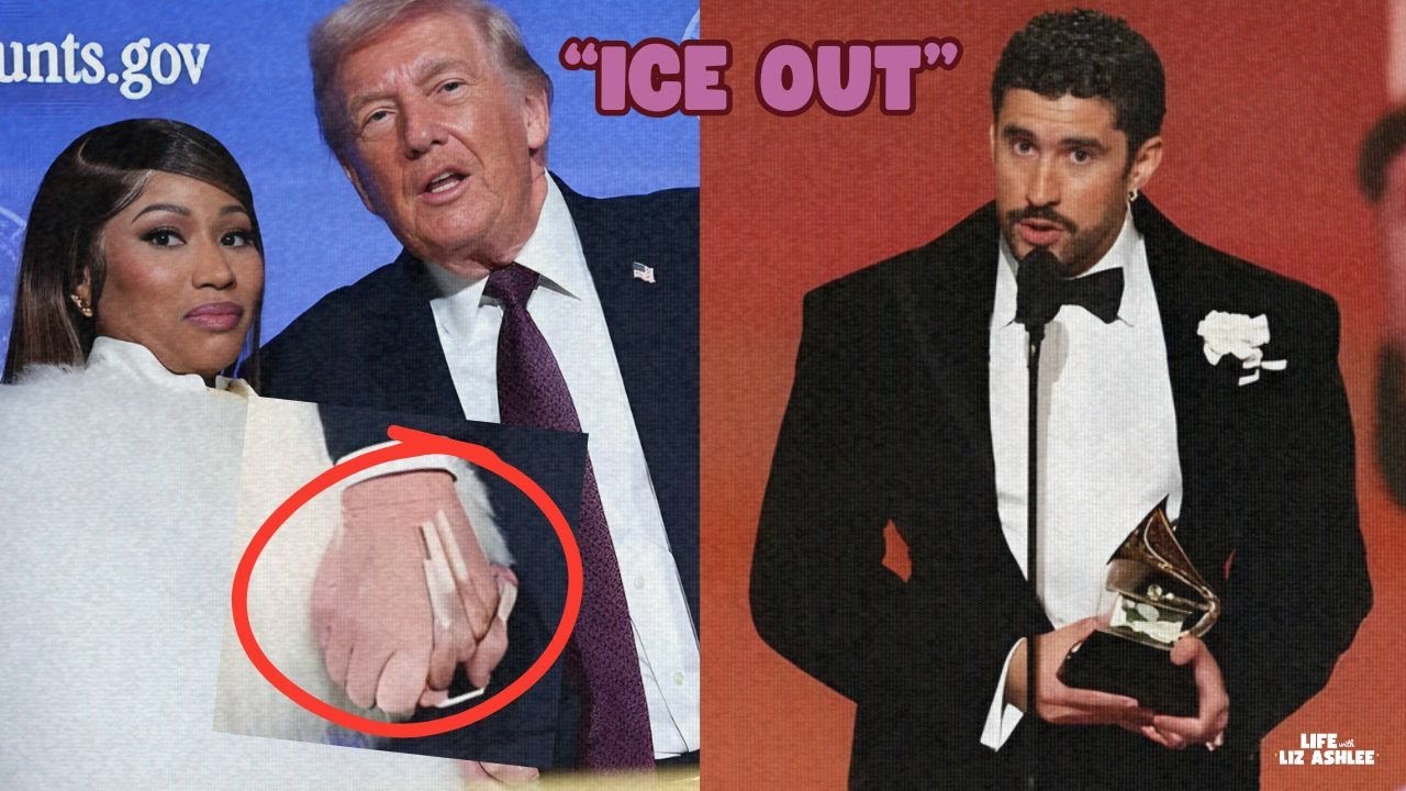 Nicki Minaj goes FULL MAGA while ANTI ICE Protests are EVERYWHERE even at the GRAMMYS