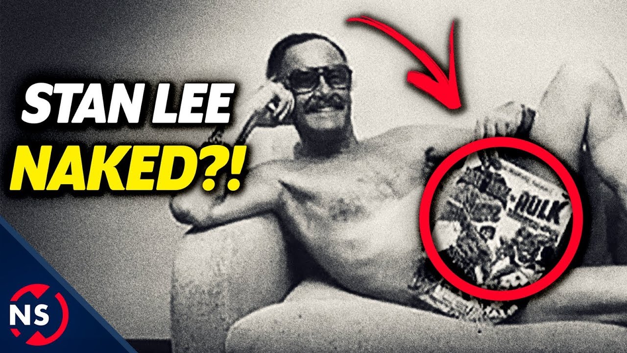 STAN LEE Posed Naked in a MARVEL Comic. Here's Why...