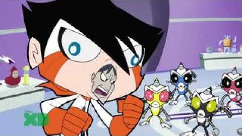 Super Robot Monkey Team Hyperforce Go A Man Called Krinkle Fight Scenes