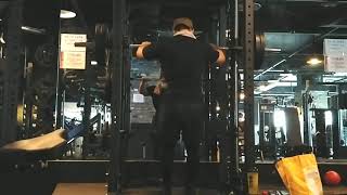 Smith machine squat (drop set)