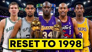 I Reset The NBA To 1998 and Re-Simulated History...