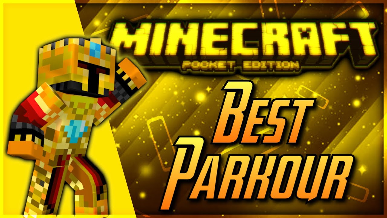 [0.10.4] Minecraft Pocket Edition BEST Parkour Map Ever!!!!! - YouTube