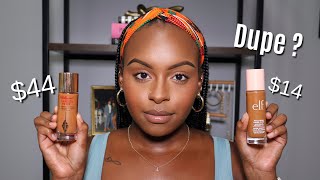 ELF Halo Glow Liquid Filter VS Charlotte Tilbury Hollywood Flawless Filter | Lawreen Wanjohi