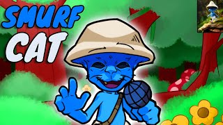 FNF SMURF CAT SMURFING MORNING' DAY #smurfcat #smurf