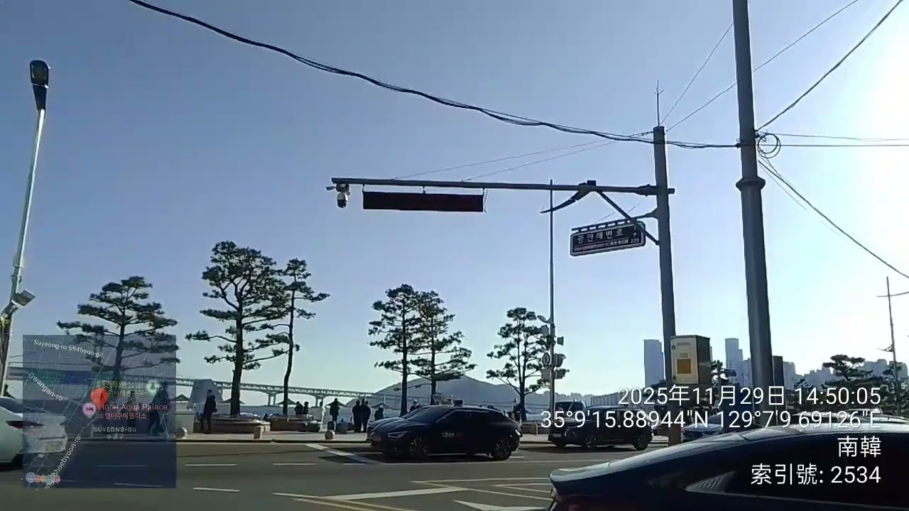 ✨ Busan Beach Walk 🇰🇷 | 4K Walk | No Talking｜釜山海雲台海灘 2025