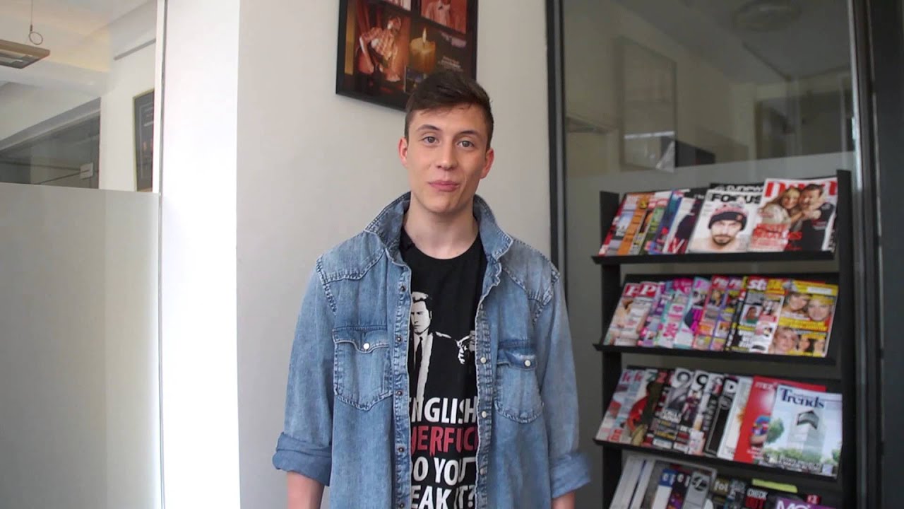 Loïc Nottet (Belgium) greetings to Eurovision fans