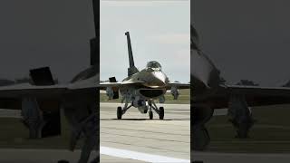 DCS F-16C Viper Landing // #Aviation #f16 #dcs #Aviationtiktok #fyp //