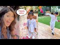 INSIDE Video!! Shilpa Shetty CUTE Flower Holi Celebration With Daughter Samisha &amp; Son Viaan