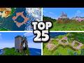 TOP 25 BEST SEEDS for MINECRAFT 1.21.11!