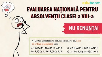 Promovează cu nota 10 examenul de Evaluare Națională cu eduboom.ro!