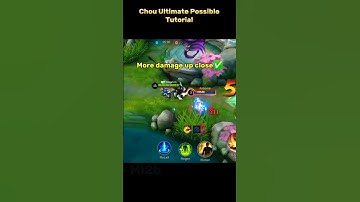 Chou Ultimate Damage Tutorial Mobile Legends #ml2b #chou #tutorial #tutorialmlbb #choututorial
