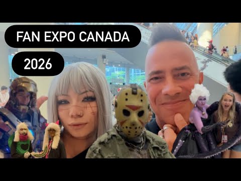 FAN EXPO CANADA 2026 FULL WALK THROUGH AND SPECIAL GUESTS, COSPLAYERS, and MR. T!!