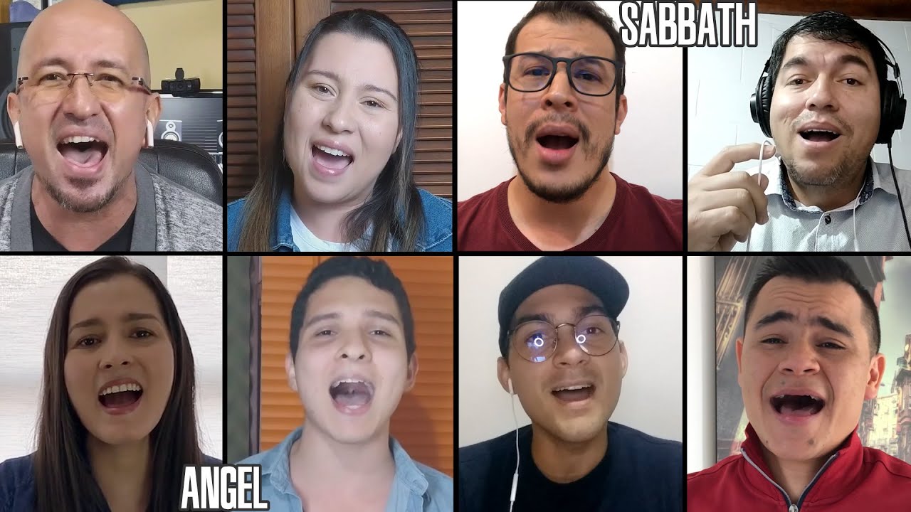 Grupo Angel - En Las Nubes Vendrá (feat Cuarteto Sabbath)