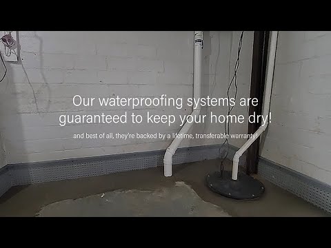 Ohio Basement Waterproofing - YouTube