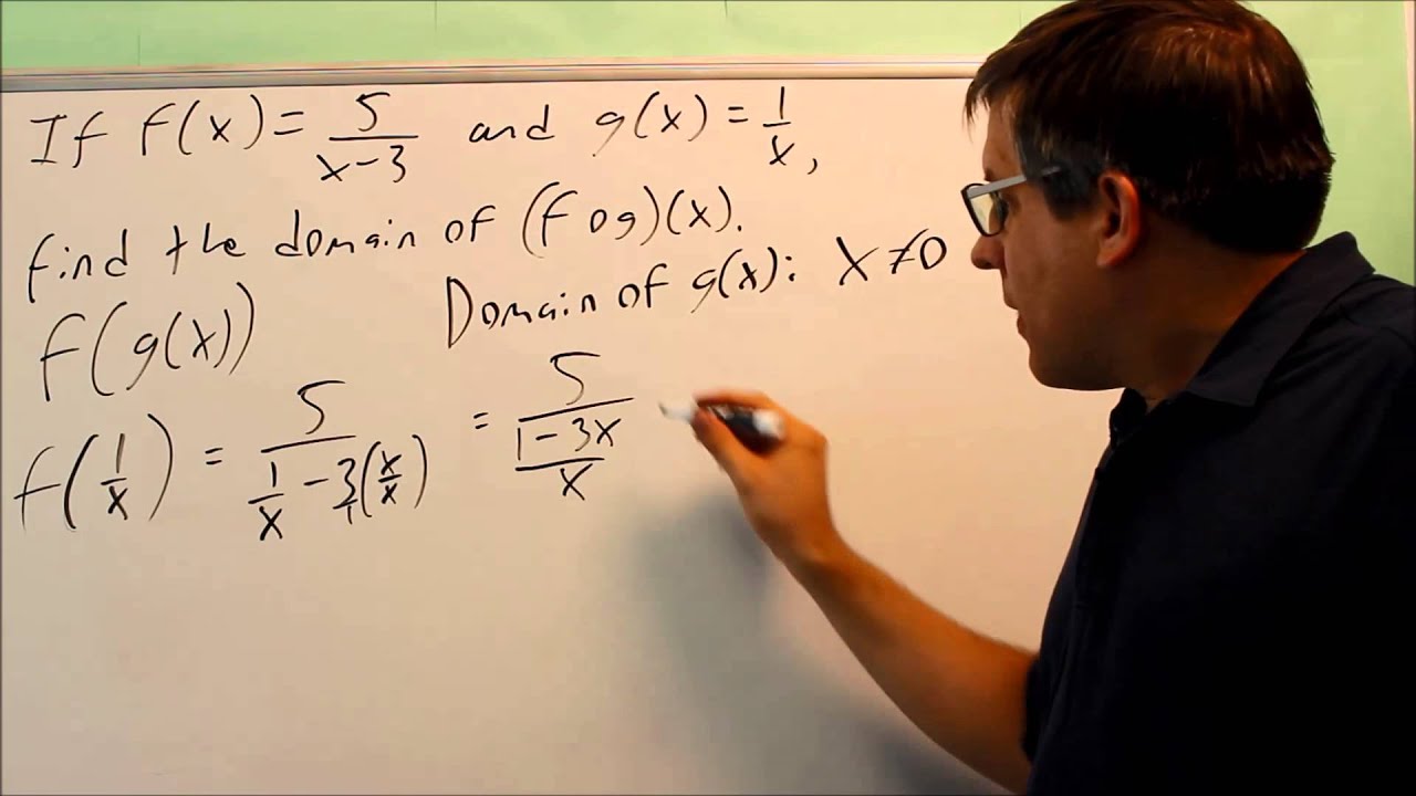 Find The Domain Of A Composite Function YouTube Find The Domain Of A Composite Function YouTube