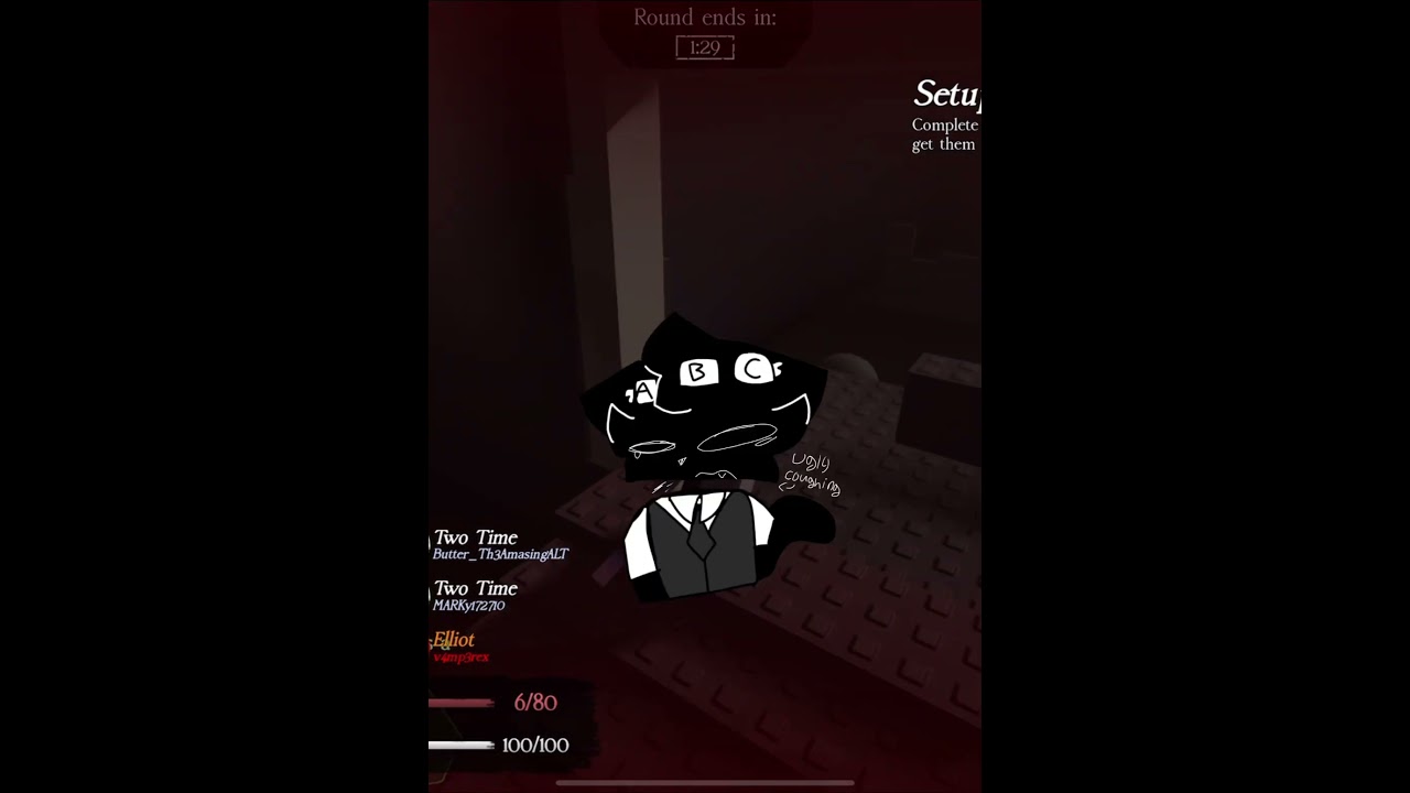 Playing forsaken but I'm sick + art!||#roblox #forsaken #robloxgame