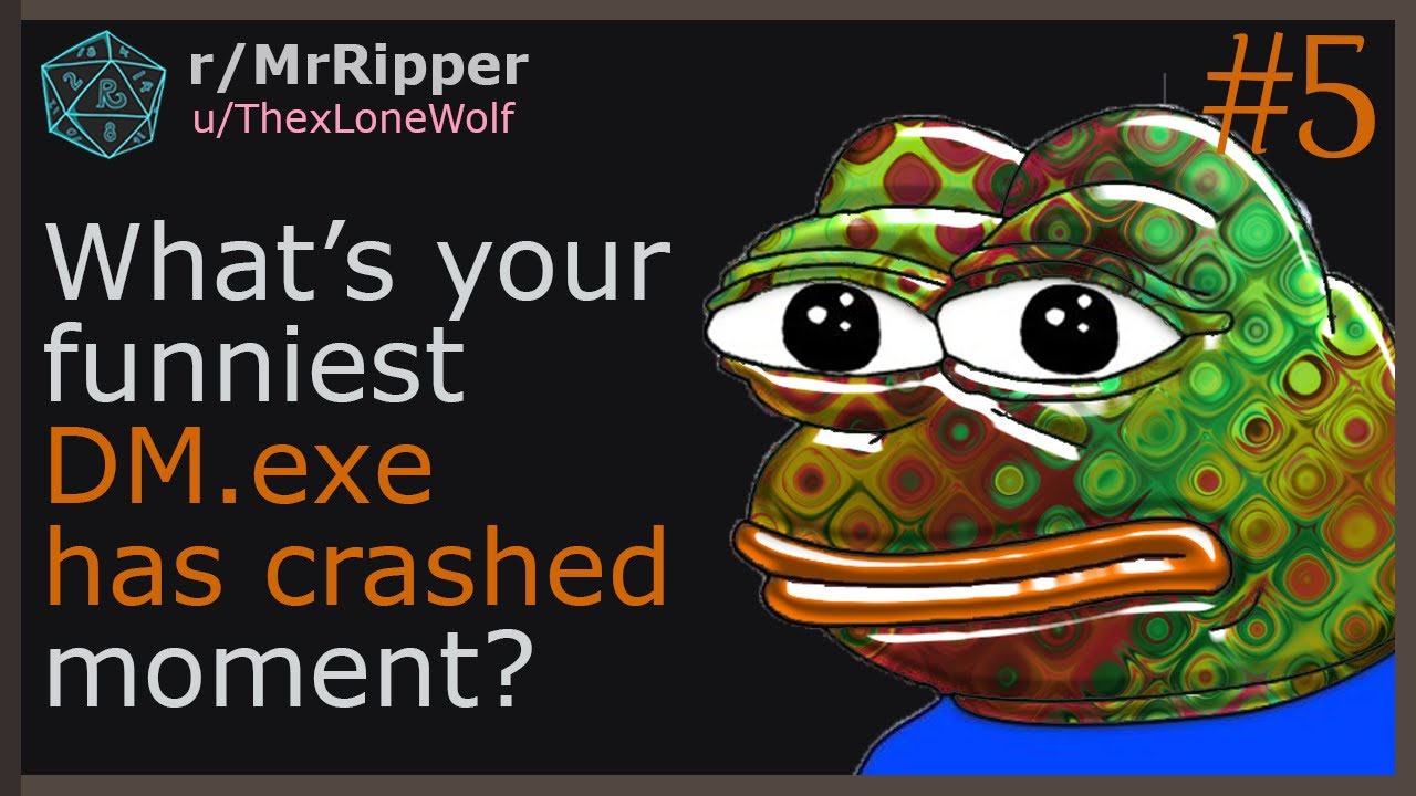 What’s your funniest Dungeon_Master.exe has crashed moment? part 5 #dnd