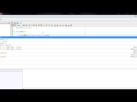 BeginnersCPP.com- Episode 1:  Hello world!